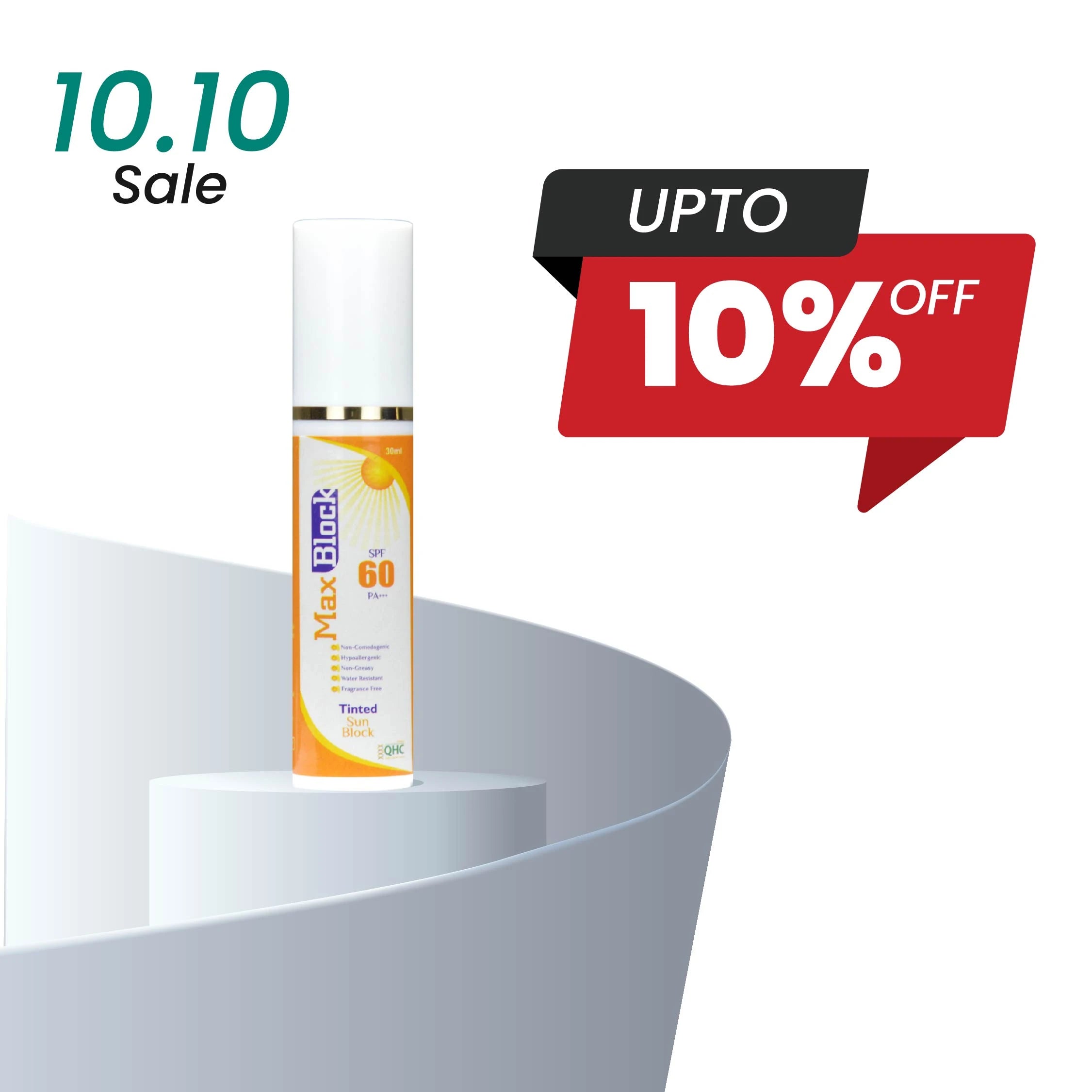 Max block SPF 60 Tinted Sunblock