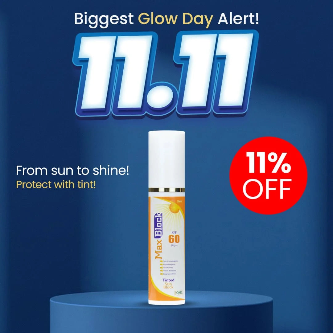 Max block SPF 60 Tinted Sunblock