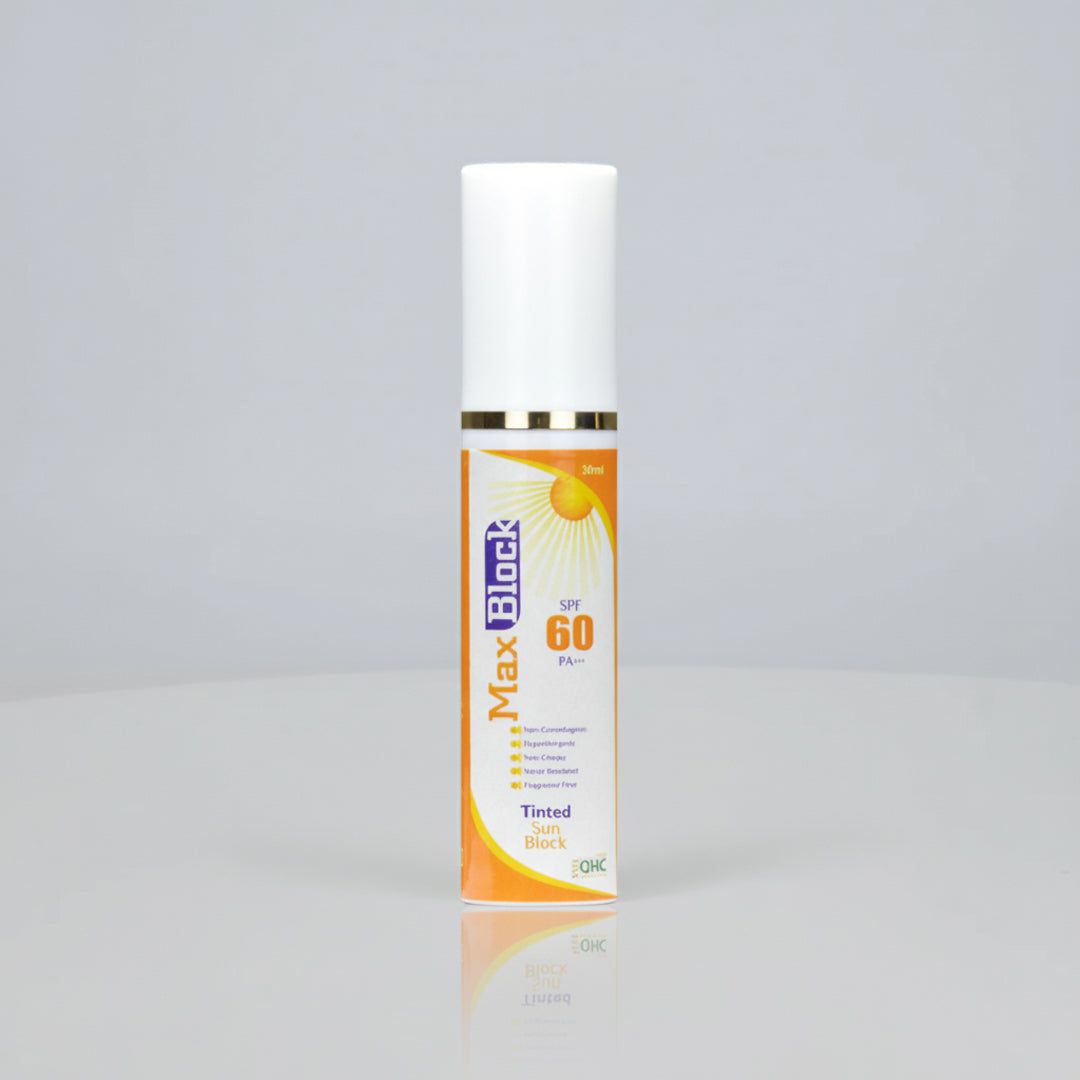 Max block SPF 60 Tinted Sunblock