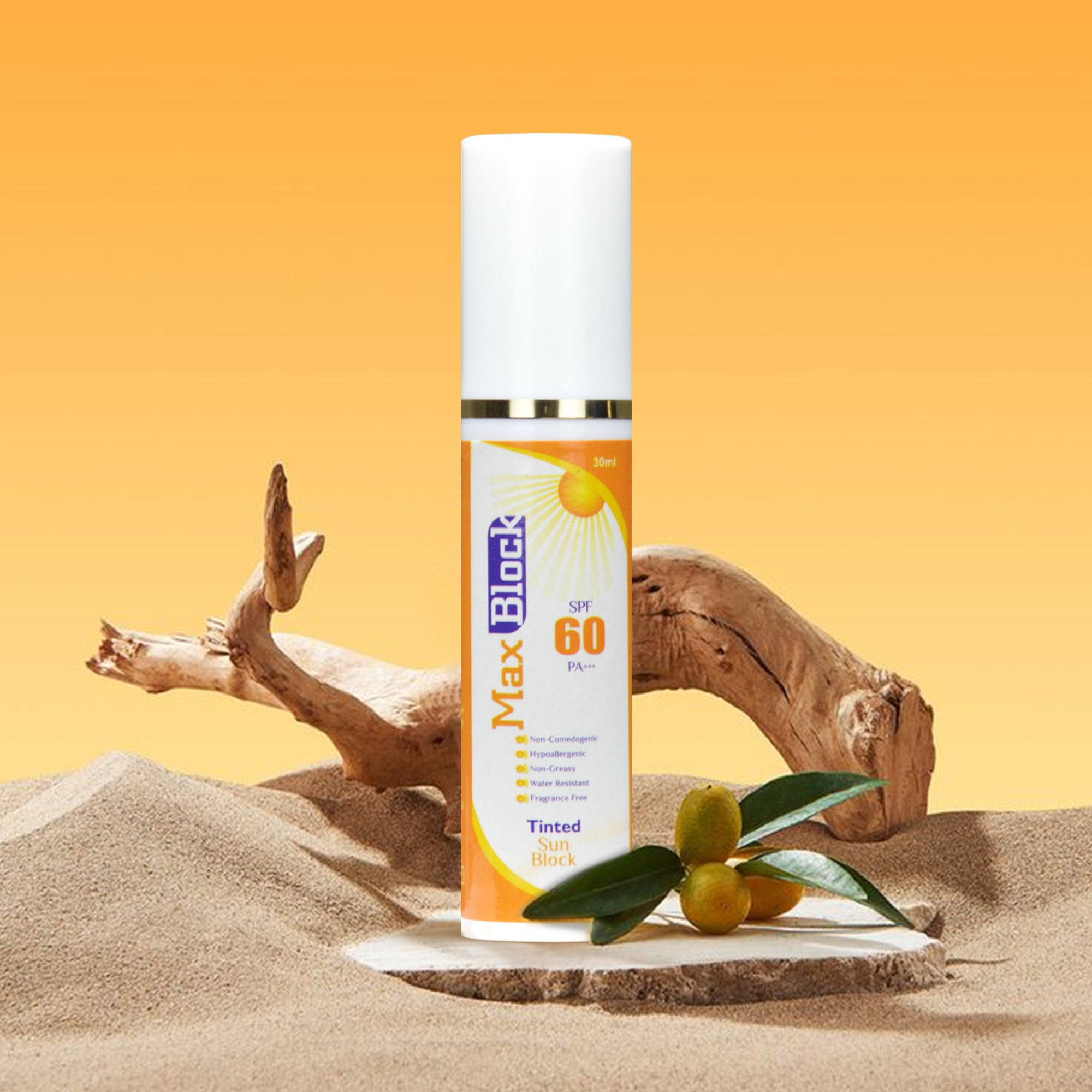Best Medicated Sunblock in Pakistan | Max Block SPF 60 Tinted – Qhc.com.pk